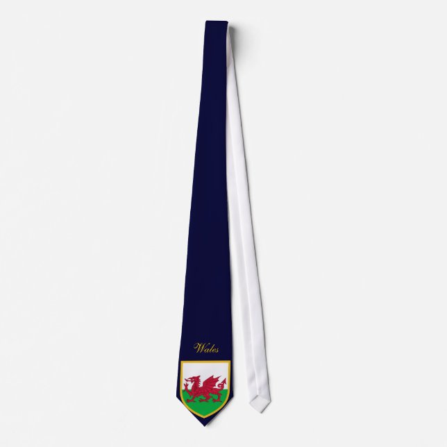 Schöne Wales-Flagge Krawatte (Vorderseite)