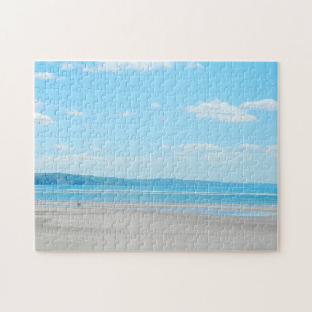 Schöne Wales Sea Beach Landschaft Aberdovey (Horizontal)