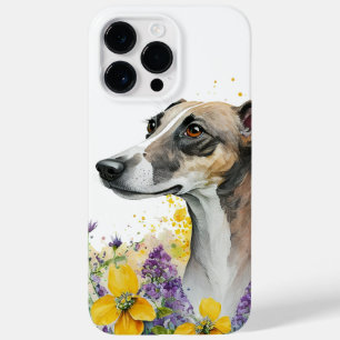 SCHÖNE WASSERFARBE IN WEISS GREYHOUND HUND Case-Mate iPhone 14 PRO MAX HÜLLE