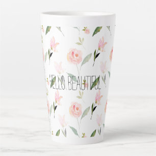 Schöne Wasserfarbe Milchtasse