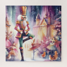 Schöne Wasserfarbe Nutcracker