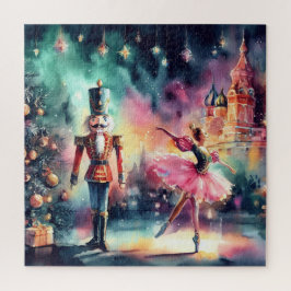 Schöne Wasserfarbe Nutcracker