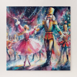 Schöne Wasserfarbe Nutcracker