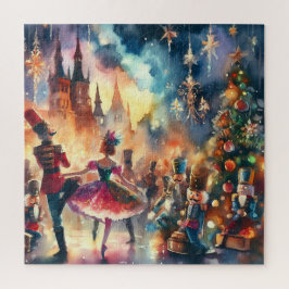 Schöne Wasserfarbe Nutcracker