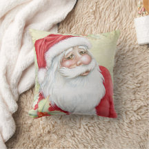Schöne Wasserfarbe Santa Clause