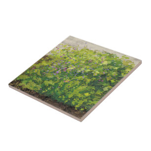 Schöne Wasserfarben-Blumenstrauch-Grafik-Kunstmale Fliese