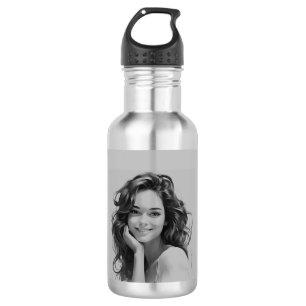 Schöne Wasserflasche