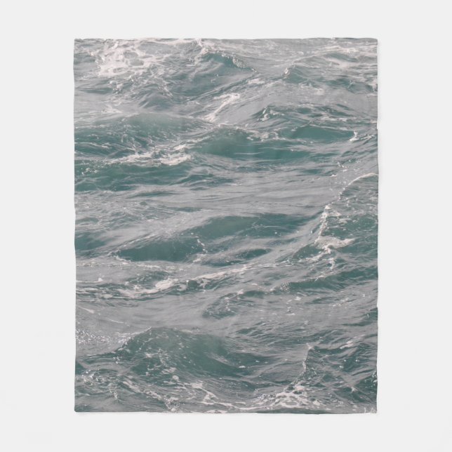 schöne Wasseroberfläche abstrakt, Luft, Wasser, ba Fleecedecke (Vorderseite)