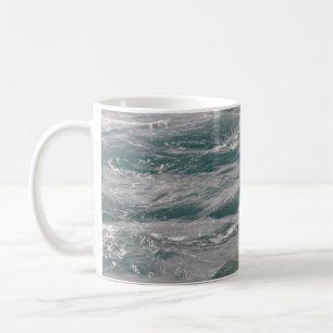 schöne Wasseroberfläche abstrakt, Luft, Wasser, ba Kaffeetasse