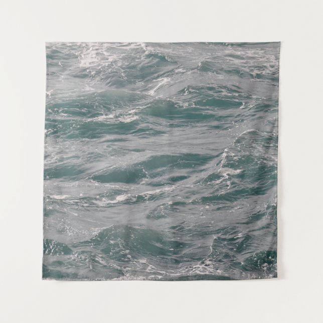 schöne Wasseroberfläche abstrakt, Luft, Wasser, ba Wandteppich (Vorderseite)