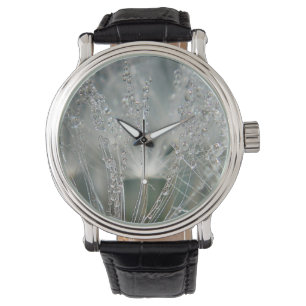 Schöne Wassertröpfchen Armbanduhr