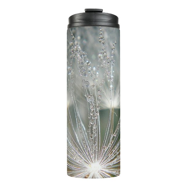 Schöne Wassertröpfchen Thermosbecher (Vorderseite)