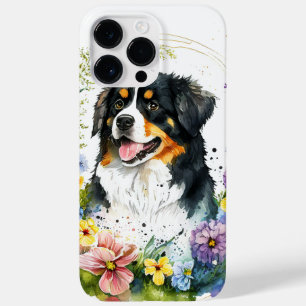 SCHÖNE WATERCOLOR BERNESE BERGHUND Case-Mate iPhone 14 PRO MAX HÜLLE