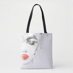Schöne Waterfarbe Tasche
