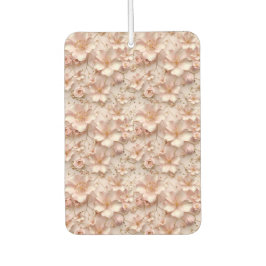 Schöne weich rosa Pastell floral Autolufterfrischer