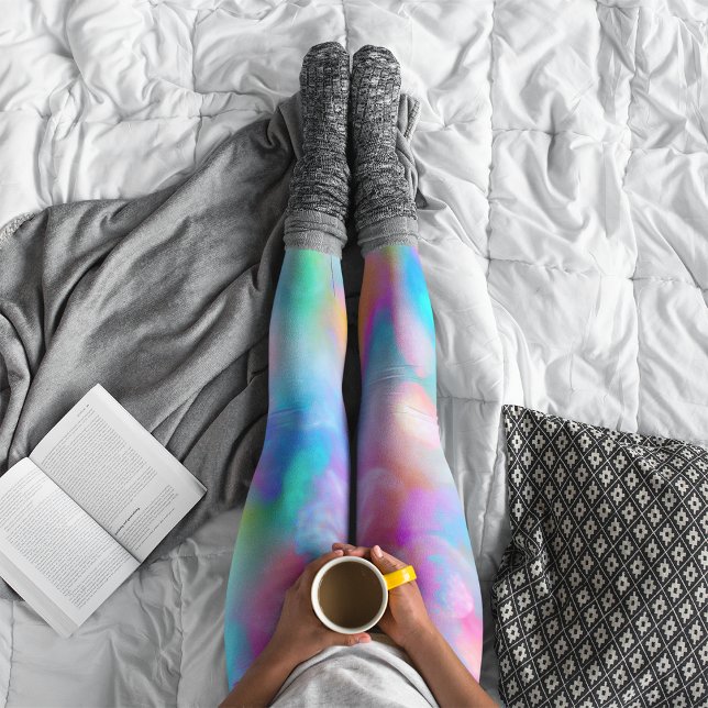 Schöne, weiche, farbenfrohe Regenbogen-Leggings Leggings (Von Creator hochgeladen)