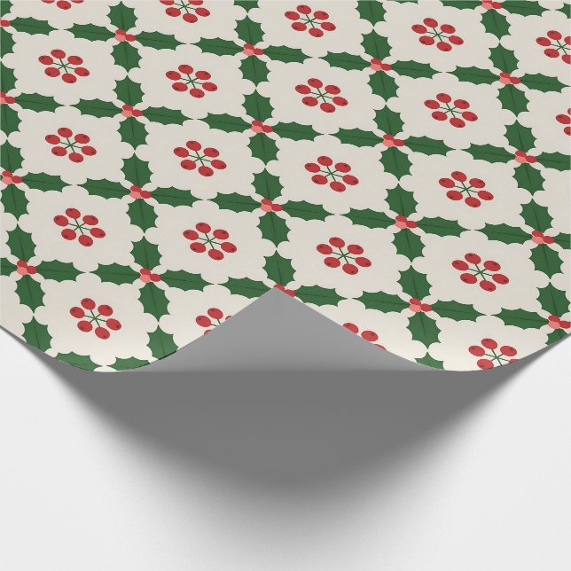 Schöne Weihnachten Geschenkpapier (Ecke)
