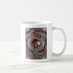 Schöne Weihnachts-Urlaub Saison Farben Kaffeetasse