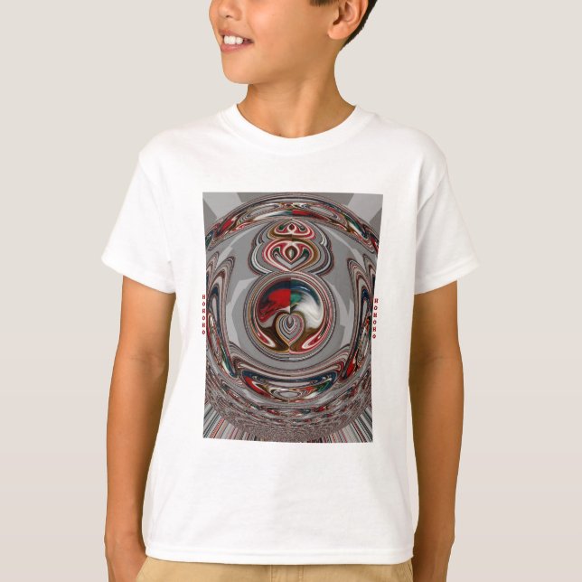 Schöne Weihnachts-Urlaub Saison Farben T-Shirt (Vorderseite)