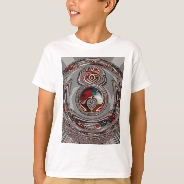 Schöne Weihnachts-Urlaub Saison Farben T-Shirt (Vorderseite)