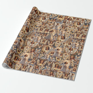 Schöne WeihnachtsAngels Geschenkpapier