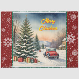 Schöne Weihnachtsfeier Trendy Collection Seidenpapier