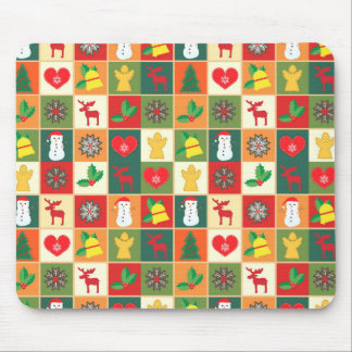 Schöne Weihnachtsfiguren Mousepad