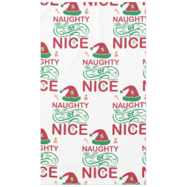 Schöne Weihnachtsfrösche mit Weihnachtsdesign Tischdecke