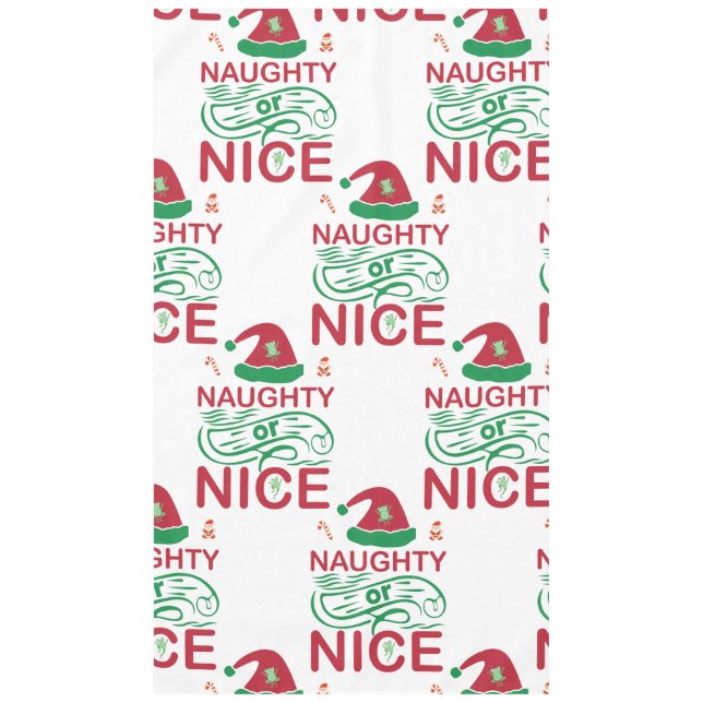 Schöne Weihnachtsfrösche mit Weihnachtsdesign Tischdecke (Vorderseite)