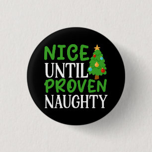 Schöne Weihnachtsgestaltung bis hin zum unartigen Button