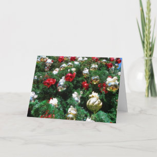 Schöne Weihnachtsgruß-Karte! Feiertagskarte