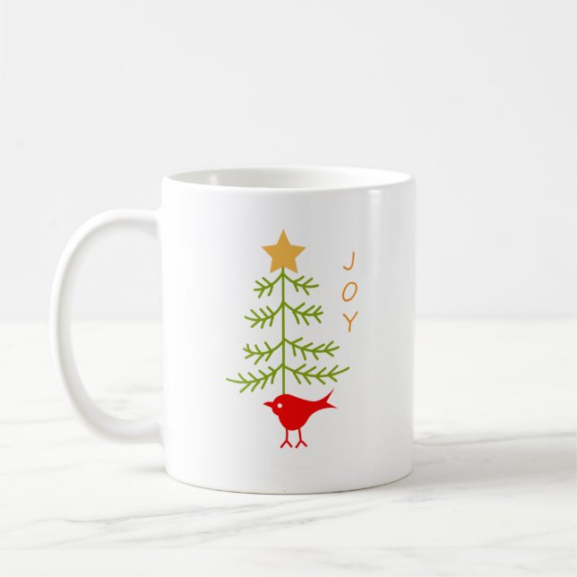 Schöne Weihnachtskaffee-Tasse Kaffeetasse (Links)