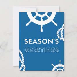 Schöne Weihnachtskarte der Saison Feiertagskarte