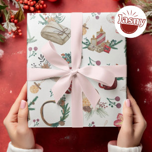 Schöne Weihnachtszeit Komfort Urlaub Jahreszeit Geschenkpapier