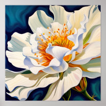 Schöne weiße Blume