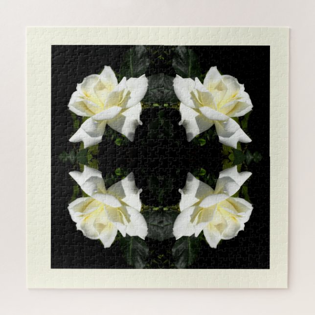 Schöne weiße Rosen (Horizontal)