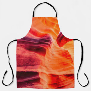 Schöne Weitwinkelansicht mit phantastischem Sandst Schürze