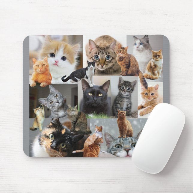 Schöne Welt der Katzen und Kätzchen Mousepad (Mit Mouse)