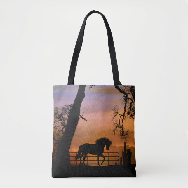 Schöne Whimsical Horse Tasche (Vorderseite)