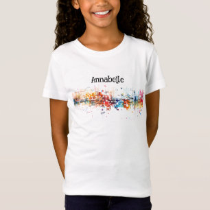 Schöne Whimsikfarben zurück zur Schule T-Shirt