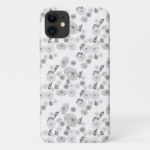 Schöne Wildblume Doodles Muster Case-Mate iP iPhone Hülle