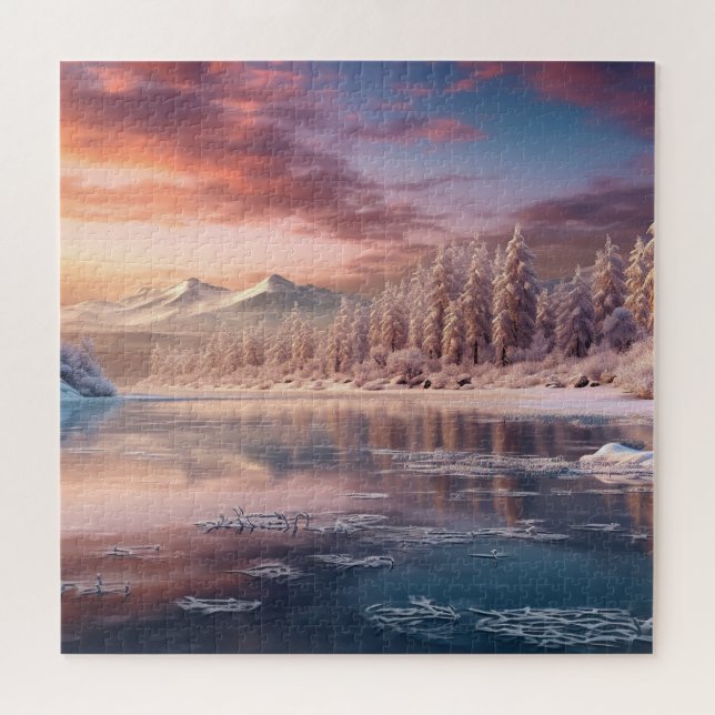 schöne Winterlandschaft (Horizontal)