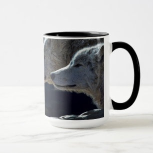 Schöne WolfKaffeetasse Tasse