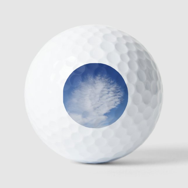 Schöne Wolke Golfball (Vorderseite)
