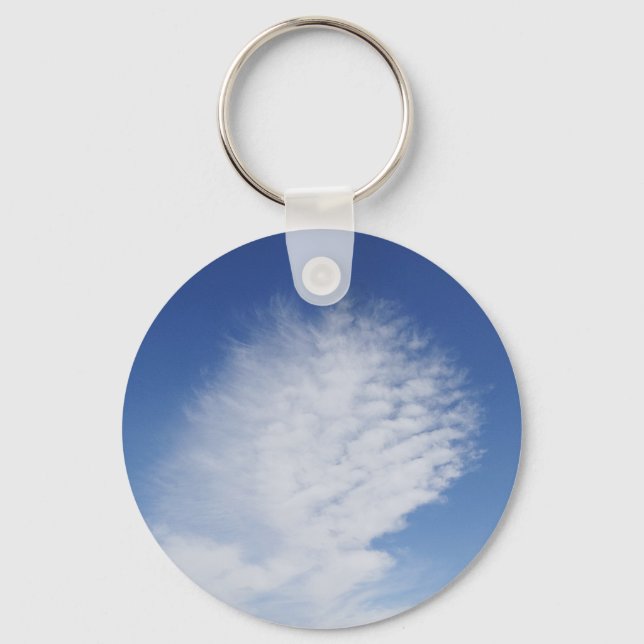 Schöne Wolke Schlüsselanhänger (Vorderseite)