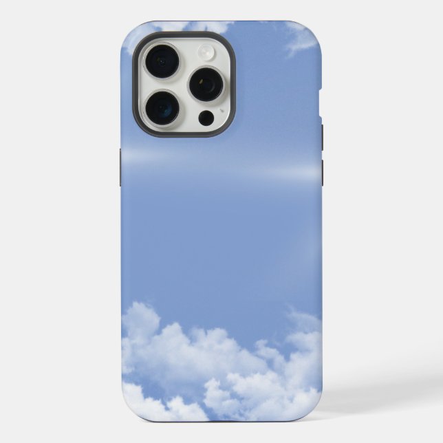 schöne Wolken iPhone 15 Pro Max Hülle (Rückseite)
