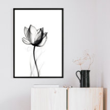 Schöne Xray Tulip Art Print