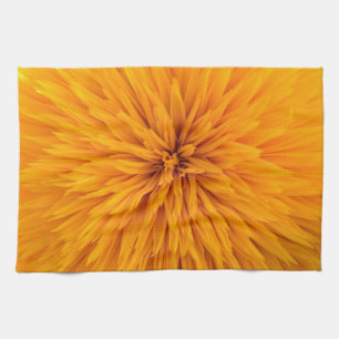 Schöne Yellow Dahlia Blume Blossom Küchentuch