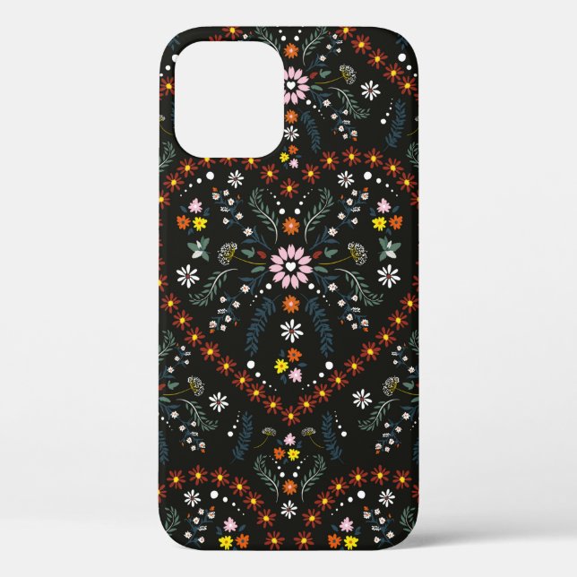 Schöne zarte kleine Blume mit Herzform Case-Mate iPhone Hülle (Rückseite)