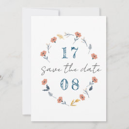 Schöne zeitlose blumengeschichtliche Einladungen